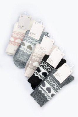 Шкарпетки жіночі вовняні